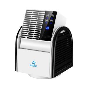 China Portable Fan Bladeless Plastic Air Circulation Fan with 120 Degree Air Supply Angle factory