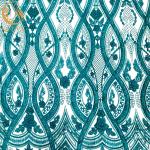 Special Pattern 3D Embroidery Lace Fabric Handmade For Fashion Dress