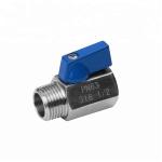 1000Wog Male To Female Thread Mini Casting Ball Valve