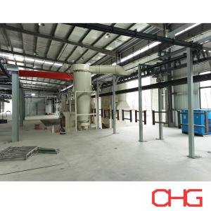 China Powder Coating Production Line Coating System Customization for Metal Parts factory