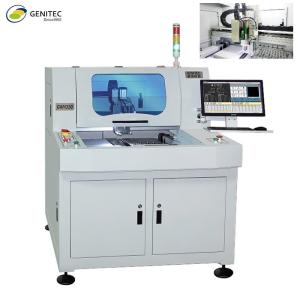 China Vision Aided Automatic 500mm/s PCB Unloader 300x350mm Cutting Area factory