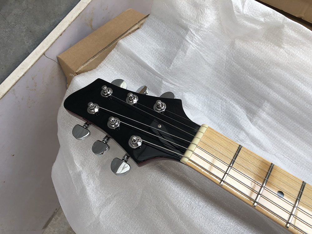 Mahogany body With quilted maple Top Electric guitar FREE SHIPPING