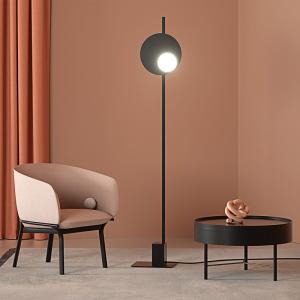 China Nordic post modern simple creative floor lamp light luxury living room Kwic LED Floor Lamp(WH-MFL-173) factory