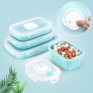 China Silicone Food Storage Container 350 550 850 1200ML factory