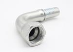 26791 Hydraulic Hose End Fittings 90 Degree JIC Female 37 Degree Cone Seal