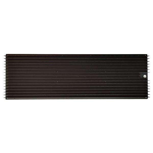 China Black Anodized Aluminum Heatsink LED Grow Quantum Board Heatsink factory