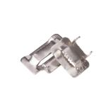 Ear Teeth Stainless Steel Buckles For SS Band Strips SS304 SS201 3-25mm