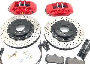 China Non Floating Red 6 Pot Brake Kit With 362*32mm Front Disc Brake Kit factory