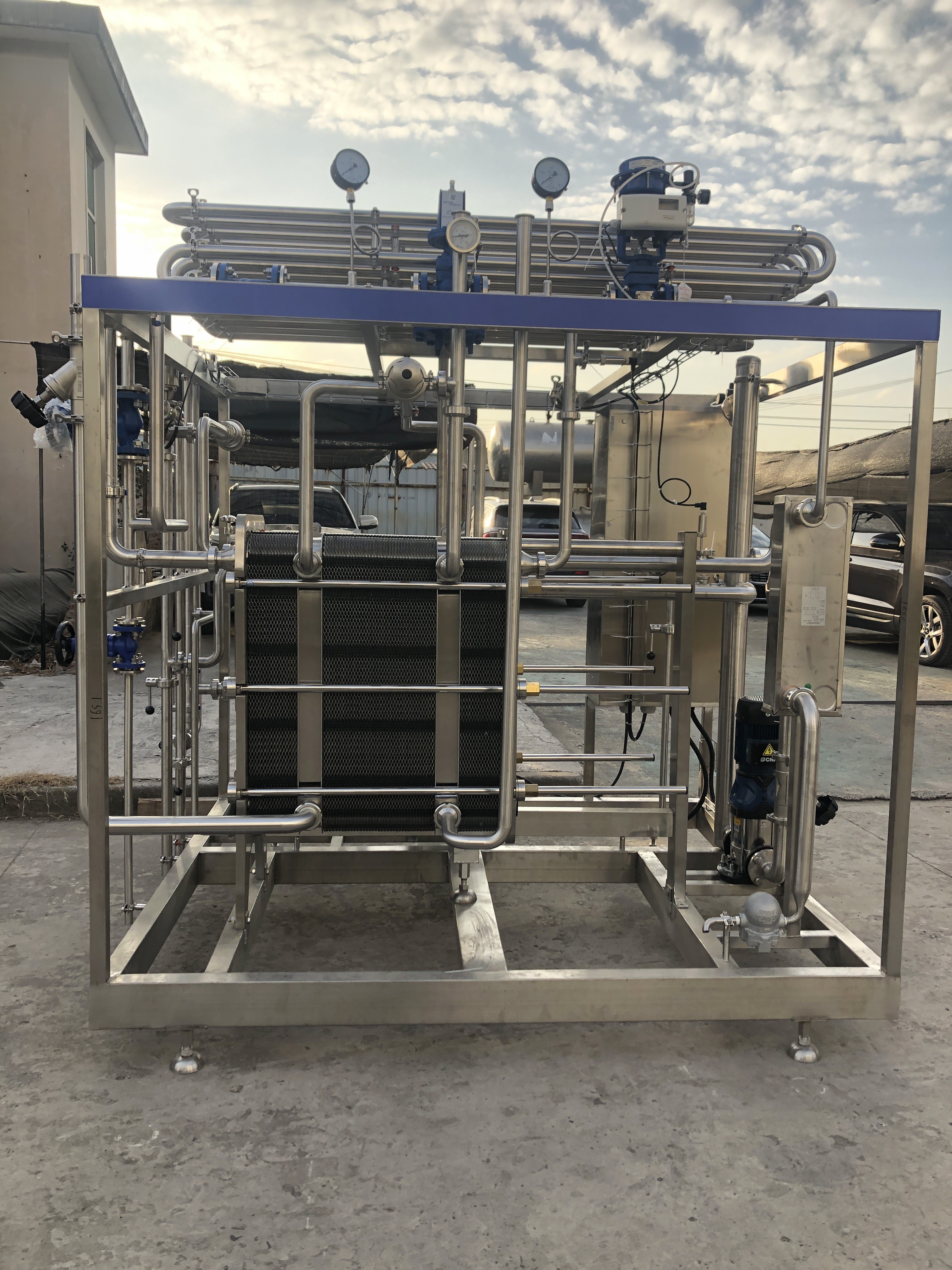 High Cost Performance Pasteurization Sterilization For Milk Fruit Juice Egg Liquid Food Beverage Machine