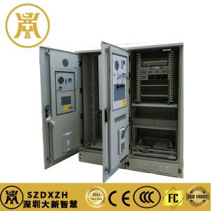 China Customized 2 Compartments Outdoor Power Cabinet Electrical Rack Enclosures IP55 factory