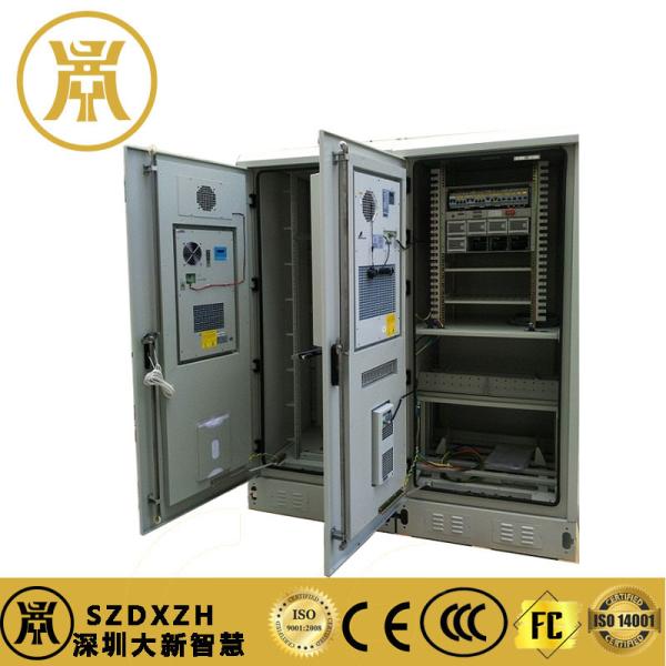 IP55 Waterproof Two Bay Outdoor Power Cabinet Metal Electrical Cabinet With