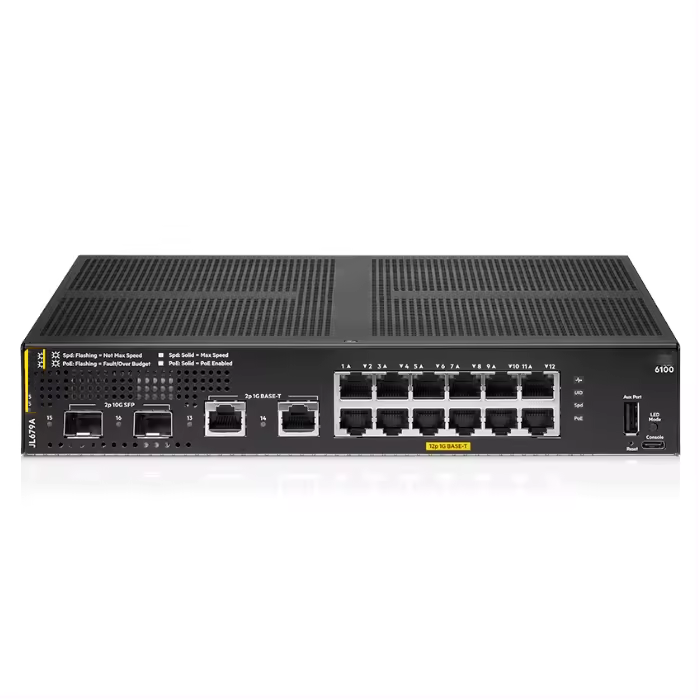 Upgrade Your Network with Customized 2930F 24G 4SFP JL259A Layer 3 Gigabit Switch Supports POE Function and 10GbE Uplink