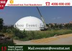 Temporary insulated structure dome tent, soundproof dome tent camping glamping