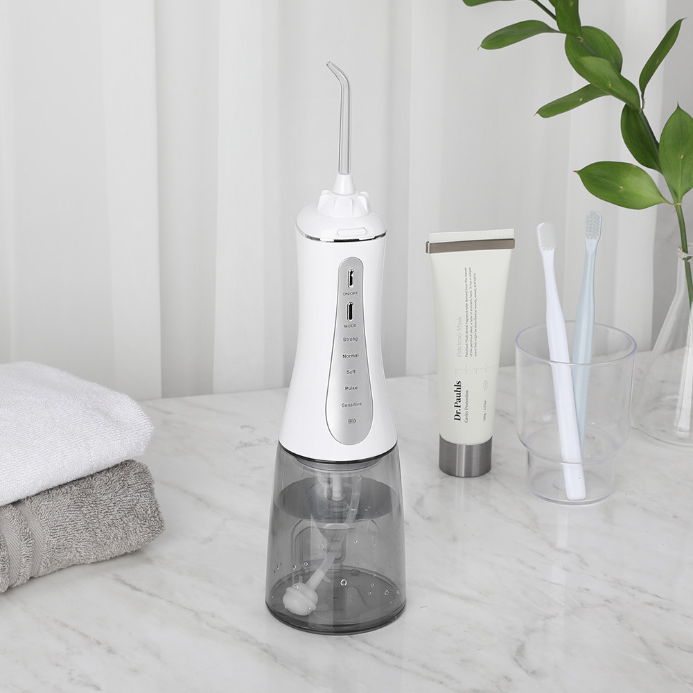30-120PSI Rechargeable Oral Irrigator For Mouth 350ml Water Tank
