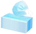 Disposable 3 Ply Disposable Earloop Mask Outdoor Hospital Use Blocking Virus