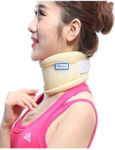 China Breathable Foam Medical Cervical Collar With PE Support Plate CE Certificate factory