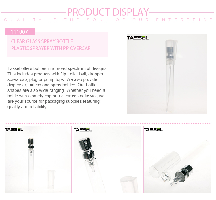 8Ml Fine Mist Spray Pump Small Glass Vial