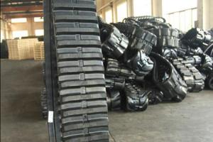 China Skid Steer Track Loader Rubber Tracks Lightweight Structure T300 * 86K * 48 factory