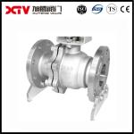 Carbon Steel High Platform Floating Ball Valve GB PN16 with Net Torque 7n.M
