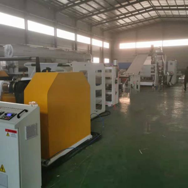 PP PS HIPS Rolling Sheet Extrusion Machine / Plastic Sheet Production Line