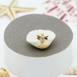 Cute Bee Design 316L Surgical Steel Labret Stud With Shiny Crystals