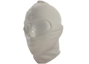 China FR Hood White Balaclava Face Mask With Single Layer Or Double Layers factory