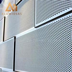 China Perforated Metal Cladding Panels factory
