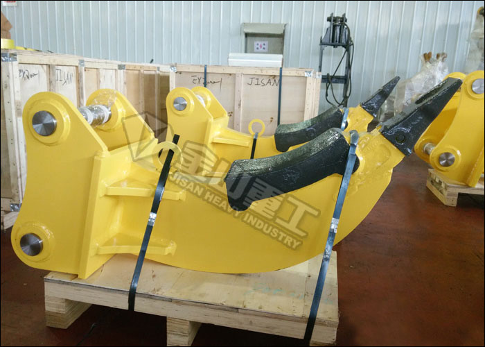 NM400 Steel Excavator Ripper Shank , Hitachi ZX200 ZX220 Excavator Frost Ripper