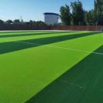 Monofilament PE Outdoor Artificial Grass Residential For Landscaping High
