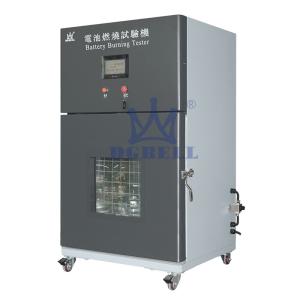 China UL 1642 Automatic Ignition Burn In Test Chamber / Flammability Testing Equipment For Battery factory
