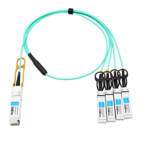 Extreme 10GB-4-F15-QSFP Compatible 15m (49ft) 40G QSFP+ to Four 10G SFP+ Active