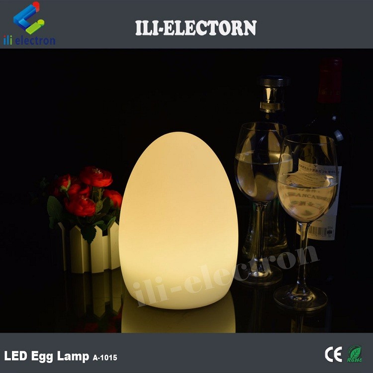 Led club light/party lamp/rechargeable cordless egg table lamp