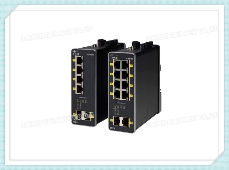 Cisco Switch IE-1000-8P2S-LM GUI Based L2 PoE Switch 2 GE SFP 8 FE Copper Ports Industrial Ethernet Switch