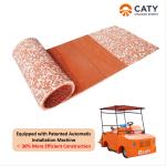 Permeable Porous EPDM Rubber Track Flooring by EPDM Color Granules Recycled