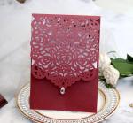 Waterproof C1S Board Personalised Wedding Paper Cards