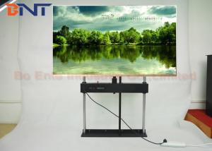 China 360 Degree Swivel Motorized TV Lift , RF Remote Control LCD TV Lift Stand factory
