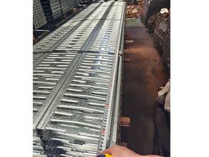 China Warehouse Storage Open Steel Grating Plank For Platform / Mezzanine Construction factory