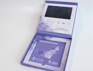 China Custom LCD Video Card Video Greeting Card Screen Size 10.1 Inch factory