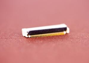China Durable 0.5 Mm Fpc Connector Miniaturized Form Plastic Film Base Multiple Metallic Conductors factory
