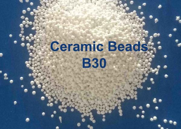Zero Ferrous Contamination B20-B505 Ceramic Beads Blasting Media , B40 / B120 /