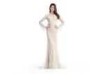 Ivory Embroidery Mermaid Wedding Bridesmaid Dresses Backless For Woman