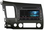 Ouchuangbo Car Radio Stereo DVD for Honda Civic (left) 2006-2011 GPS Navigation
