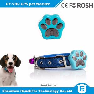 China Newest product imei number tracking online waterproof pet gps tracker with smart LED lgihts factory
