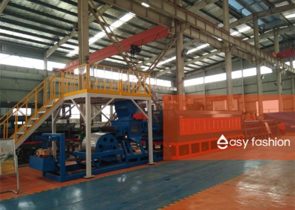Continious Steel Belt Reduction Furnace Low energy consumption