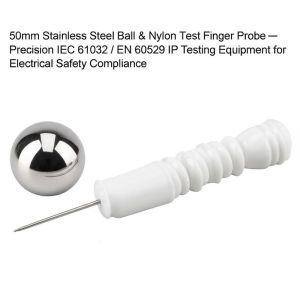 50mm Stainless Steel Ball Test Probe with 50N Force for Precision IEC 61032 IP