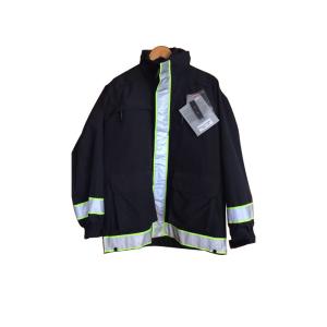 China High Visibility Work Uniforms With Logo , Unisex Black Workwear Jacket factory