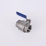 Manual Operation Stainless Steel 201/304 2PC Light Duty Two Pieces Type Ball