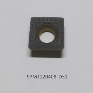 China SPMT120408-D51 Indexable Helical Milling Tools Carbide Inserts For Well Drilling factory