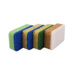 Customised Kitchen Cleaning Sponge Erosion Resistant Space Saving Easy Storage