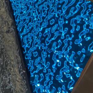 China TISCO 430 Stainless Steel Decorative Wall Covering Sheets Silver Mirror Finish factory